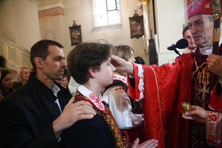 Bierzmowanie w Podegrodziu