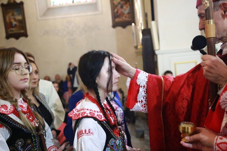 Bierzmowanie w Podegrodziu