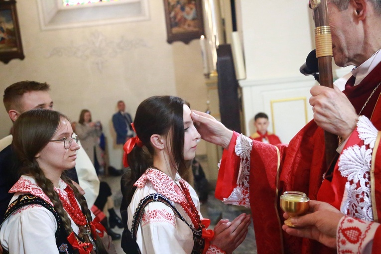 Bierzmowanie w Podegrodziu