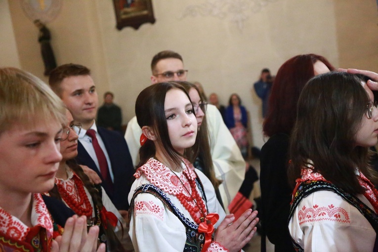 Bierzmowanie w Podegrodziu