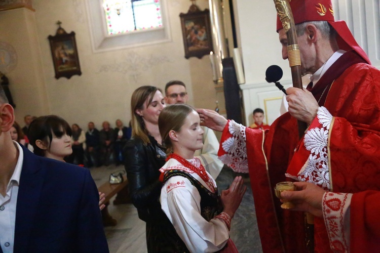 Bierzmowanie w Podegrodziu