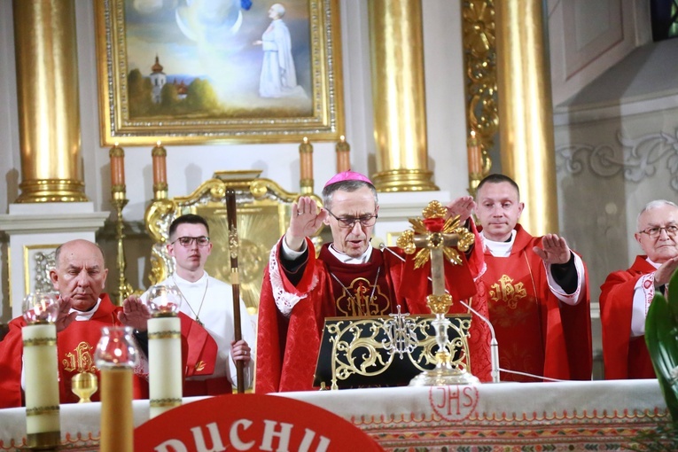 Bierzmowanie w Podegrodziu