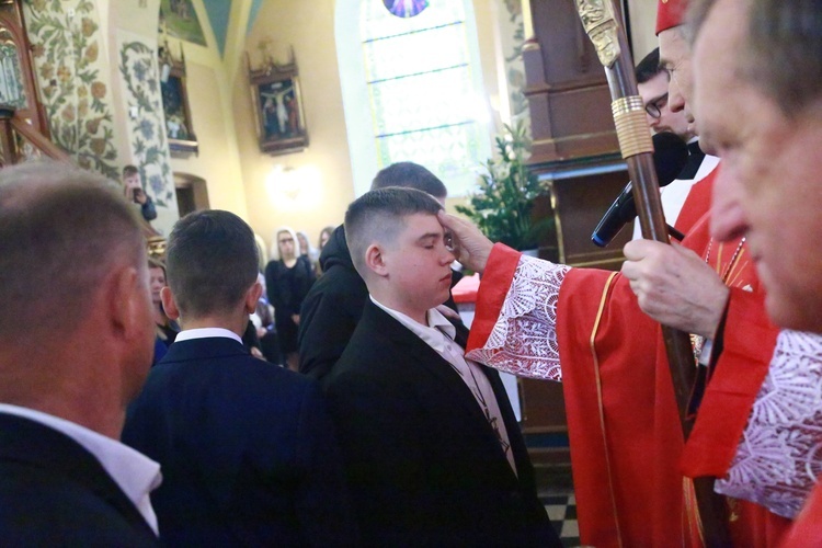 Bierzmowanie w Przecławiu