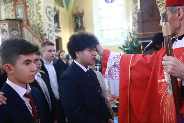 Bierzmowanie w Przecławiu