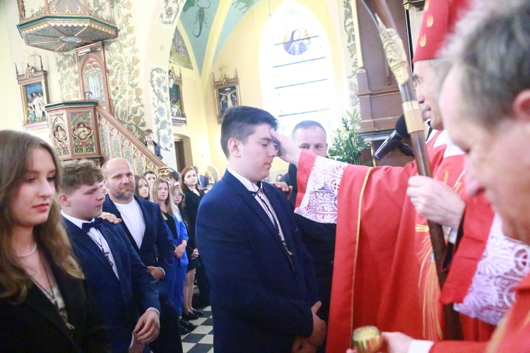 Bierzmowanie w Przecławiu