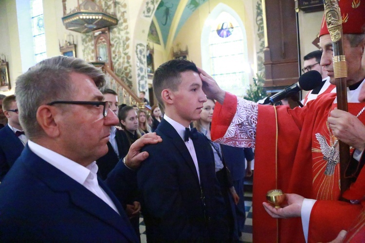 Bierzmowanie w Przecławiu