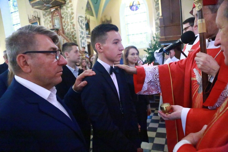 Bierzmowanie w Przecławiu