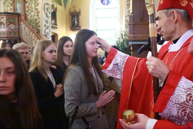 Bierzmowanie w Przecławiu