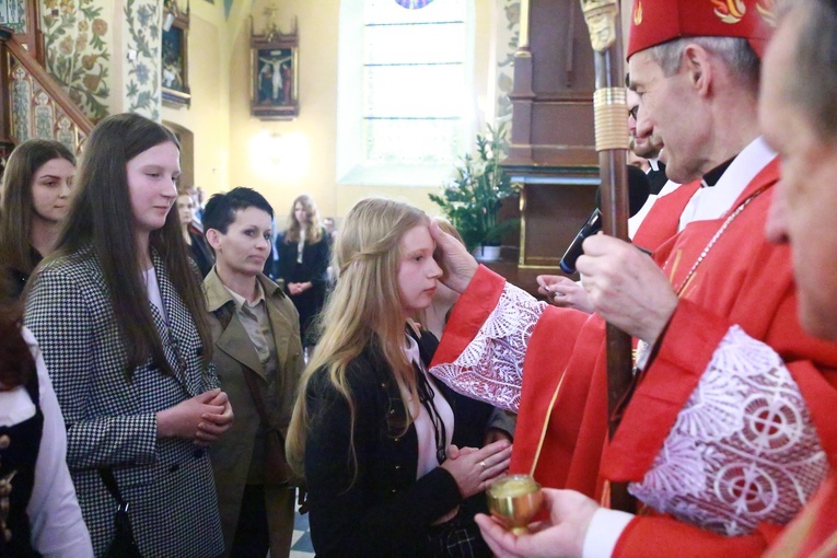 Bierzmowanie w Przecławiu