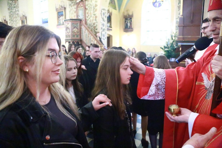 Bierzmowanie w Przecławiu