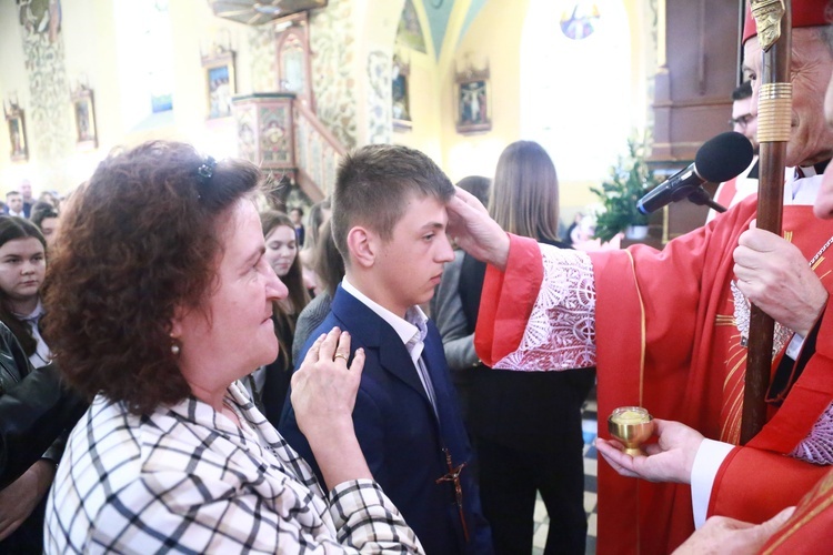 Bierzmowanie w Przecławiu