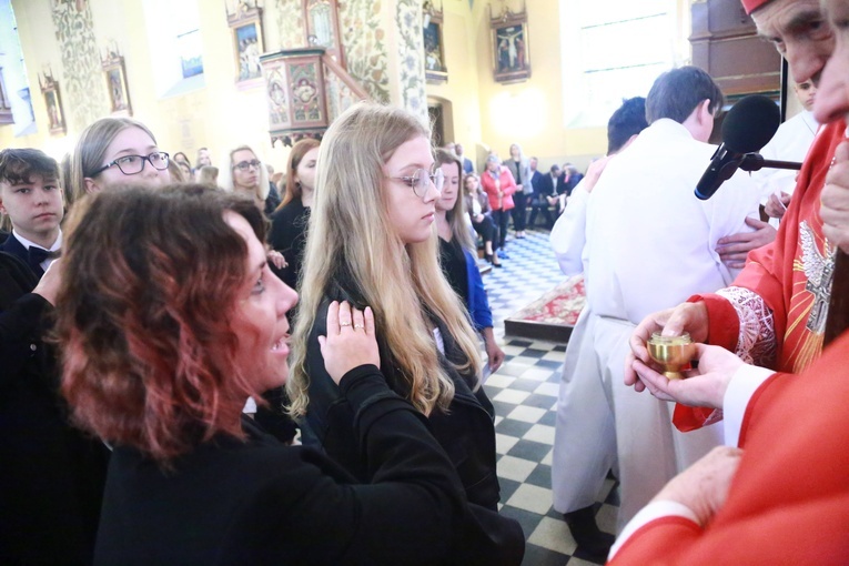 Bierzmowanie w Przecławiu