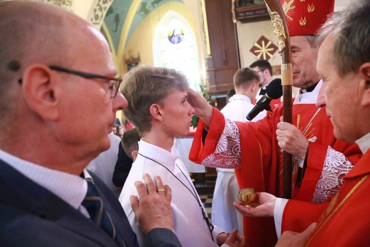 Bierzmowanie w Przecławiu