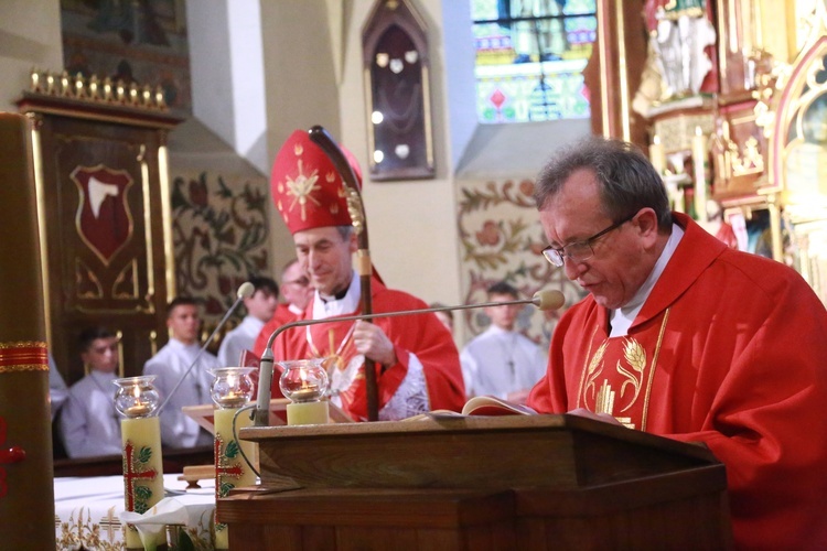 Bierzmowanie w Przecławiu