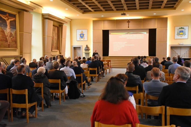 Spotkanie odbyło się w auli św. Jana Pawła II w Gdańsku-Oliwie.
