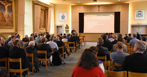 Spotkanie odbyło się w auli św. Jana Pawła II w Gdańsku-Oliwie.