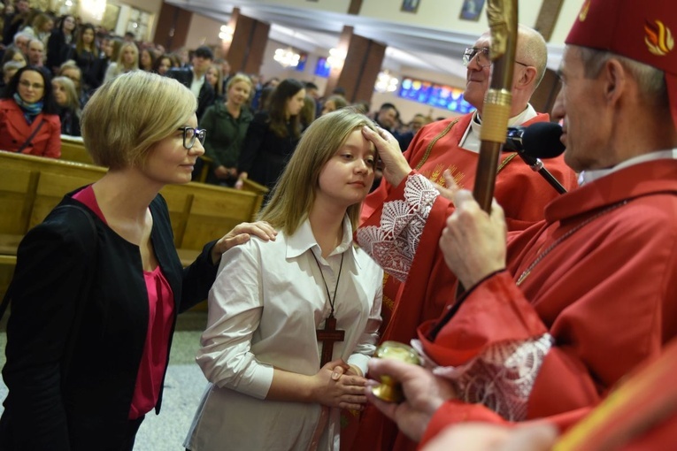 Bierzmowanie u MBNP w Mielcu