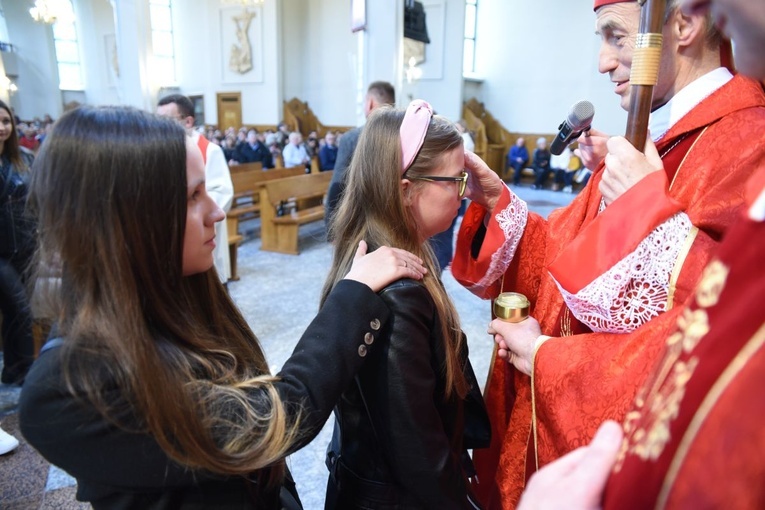 Bierzmowanie w parafii Trójcy Przenajświętszej w Mielcu