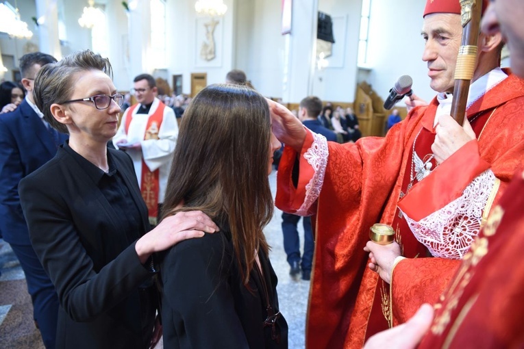 Bierzmowanie w parafii Trójcy Przenajświętszej w Mielcu