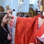Bierzmowanie w parafii Trójcy Przenajświętszej w Mielcu