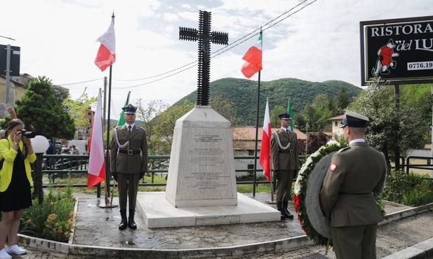 W Acquafondata uczczono żołnierzy 2. Korpusu Polskiego