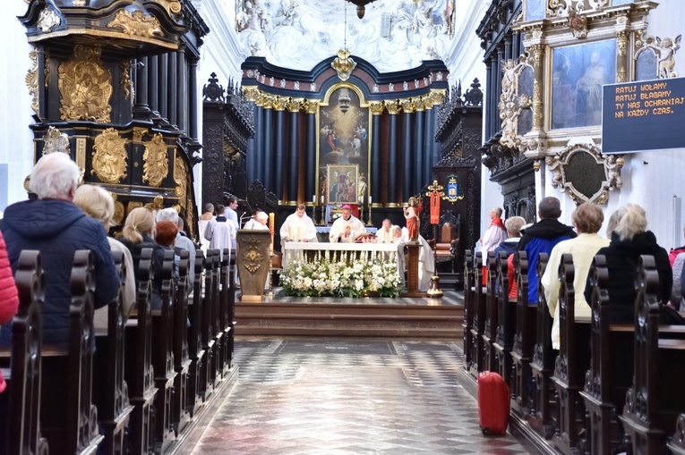 Matka Boża Oliwska w drodze na Kalwarię Wejherowską