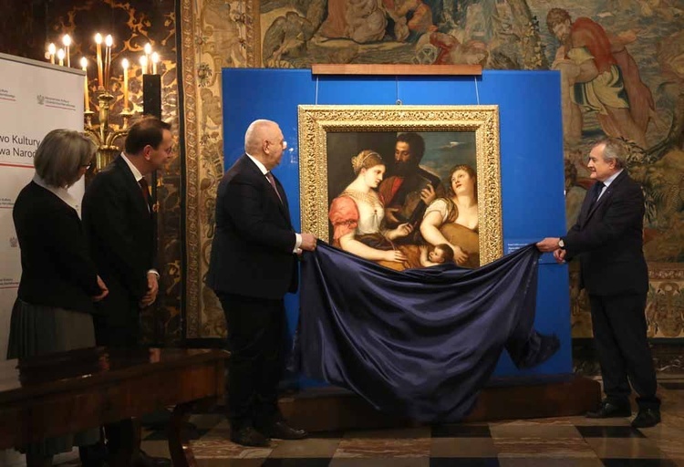 Obraz Tycjana na Wawelu