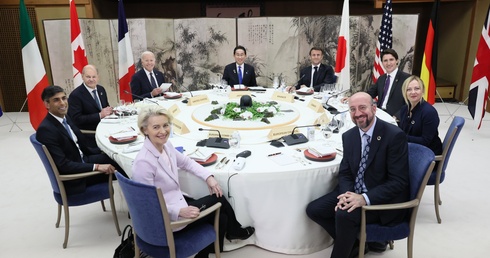 Prezydent Ukrainy Wołodymyr Zełenski przybył na szczyt G7, spotka się z przywódcą USA Joe Bidenem