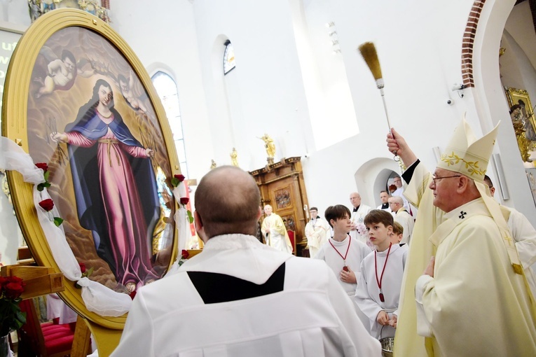 Bartoszyce. Obraz Matki Bożej Łaskawej