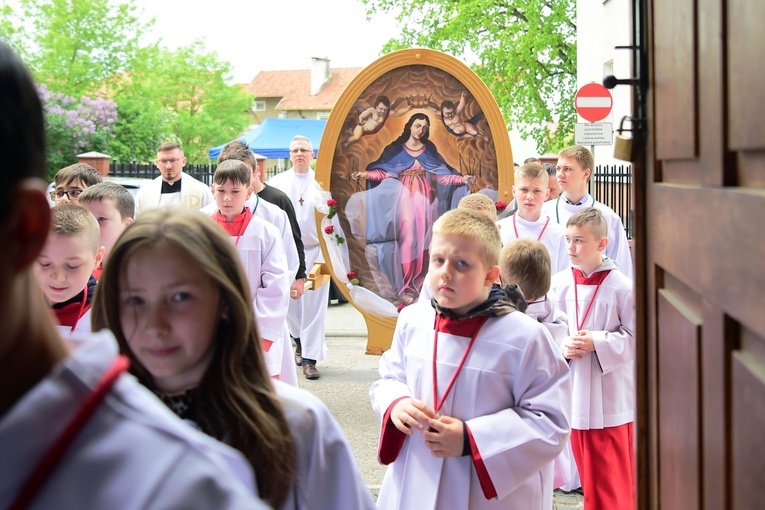 Bartoszyce. Obraz Matki Bożej Łaskawej
