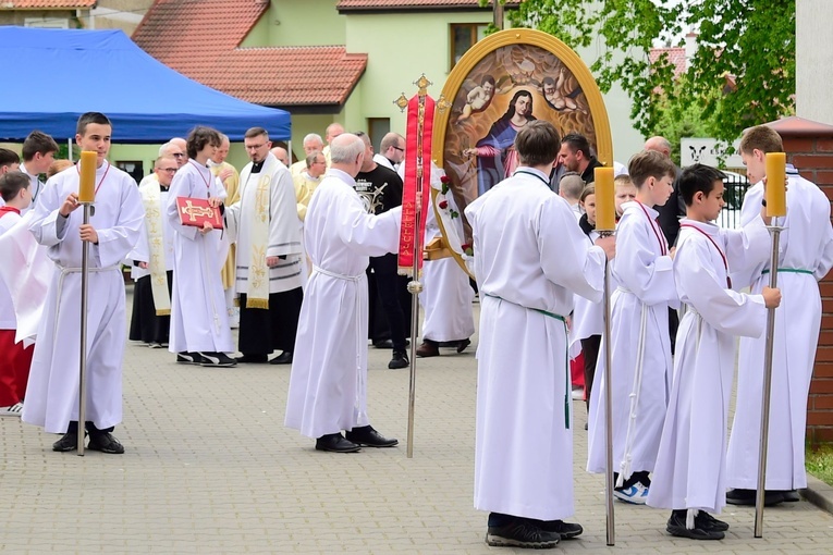Bartoszyce. Obraz Matki Bożej Łaskawej