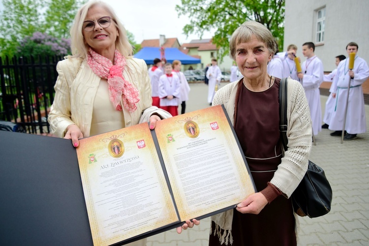 Bartoszyce. Obraz Matki Bożej Łaskawej