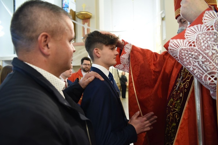 Bierzmowanie w Dąbrowie Tarnowskiej