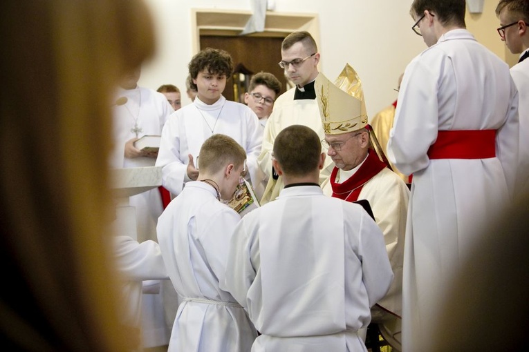 Poświęcenia sznandaru i nowi lektorzy