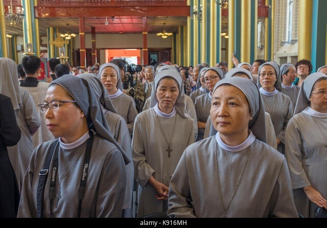 Chrześcijanie w Chinach stanowią kilka procent społeczeństwa 
