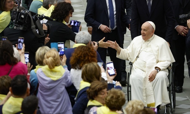 Papież do wokacjonistów: bądźcie na służbie każdego powołania