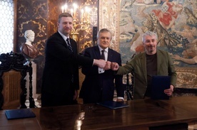 Ministrowie kultury Polski, Ukrainy i Litwy podpisali deklarację o współpracy w związku z agresją Rosji na Ukrainę 