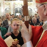 Bierzmowanie w kościele św. Jakuba w Tuchowie