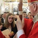 Bierzmowanie w kościele św. Jakuba w Tuchowie