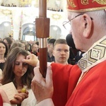 Bierzmowanie w kościele św. Jakuba w Tuchowie