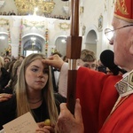 Bierzmowanie w kościele św. Jakuba w Tuchowie