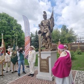 Św. Florian wita w Hucie Legnica