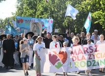 W marszu co roku idą ludzie różnych stanów i w różnym wieku. 