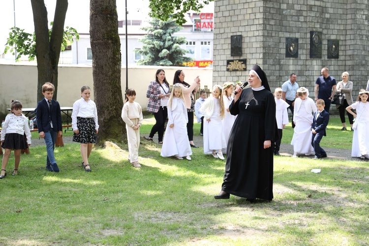 Pielgrzymka dzieci komunijnych do Janowa Lubelskiego