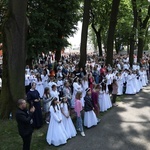 Pielgrzymka dzieci komunijnych do Janowa Lubelskiego