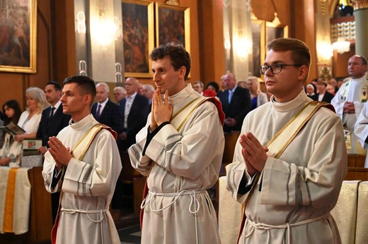 Święcenia kapłańskie w katedrze św. Mikołaja w Bielsku-Białej - 2023 - część 1.