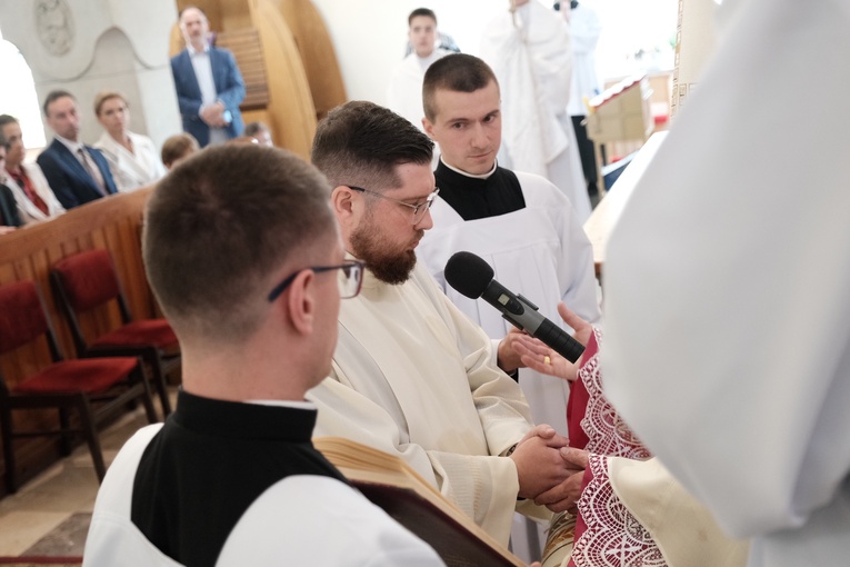 Święcenia diakonatu u salwatorianów w Obornikach Śląskich 2023