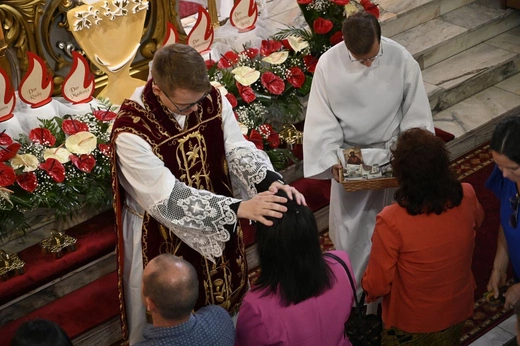 Prymicyjna Msza św. ks. Michała Juraszczyka w Zebrzydowicach