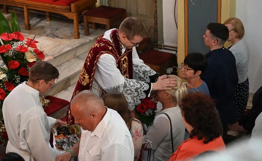Prymicyjna Msza św. ks. Michała Juraszczyka w Zebrzydowicach