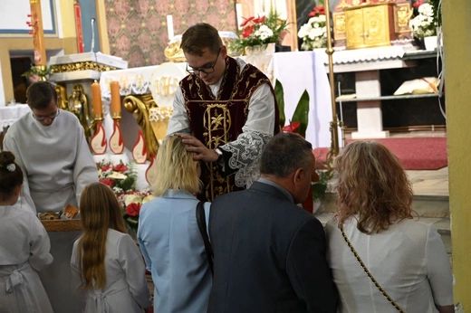 Prymicyjna Msza św. ks. Michała Juraszczyka w Zebrzydowicach